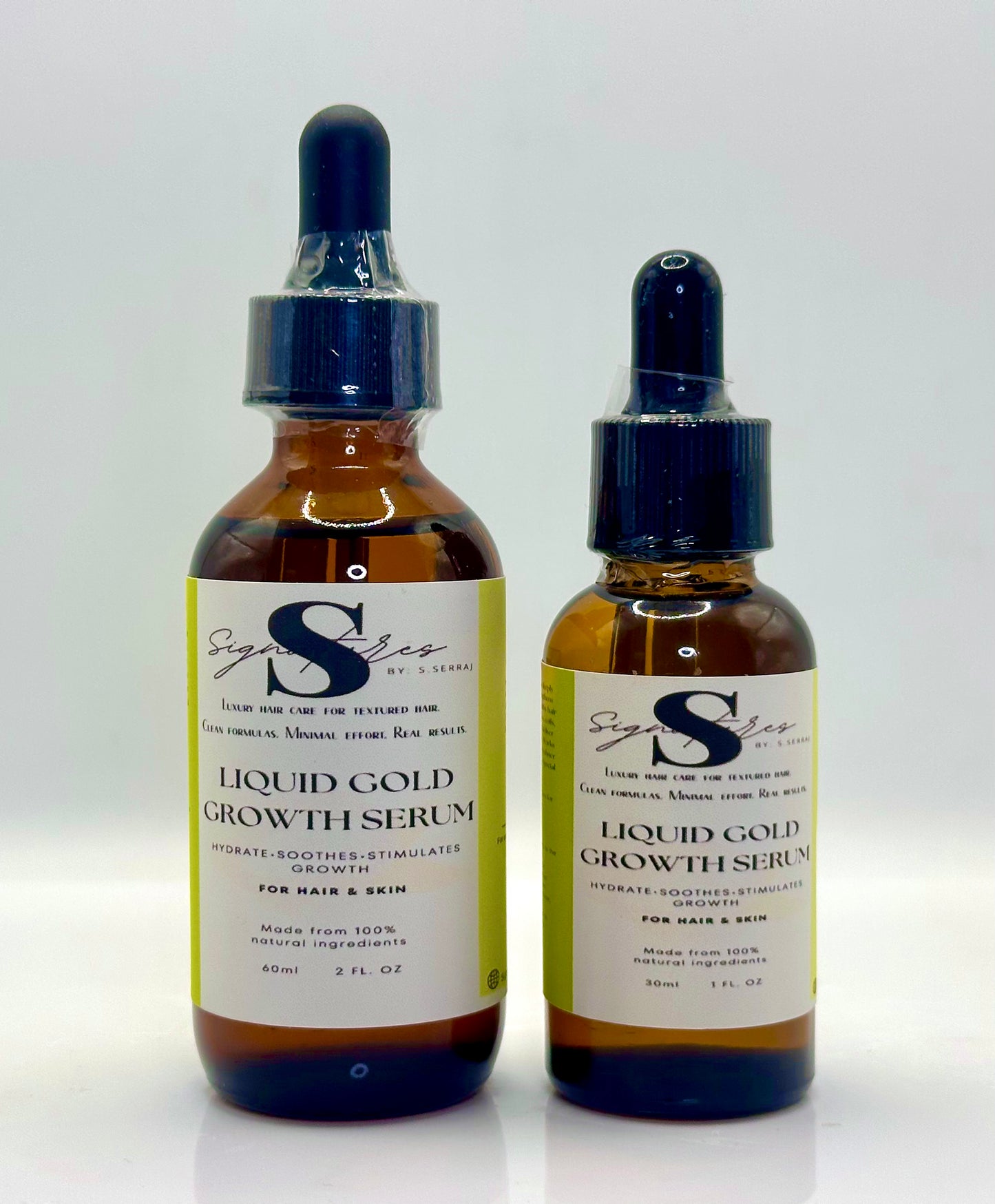 Liquid Gold Growth Serum — Hair & Beard