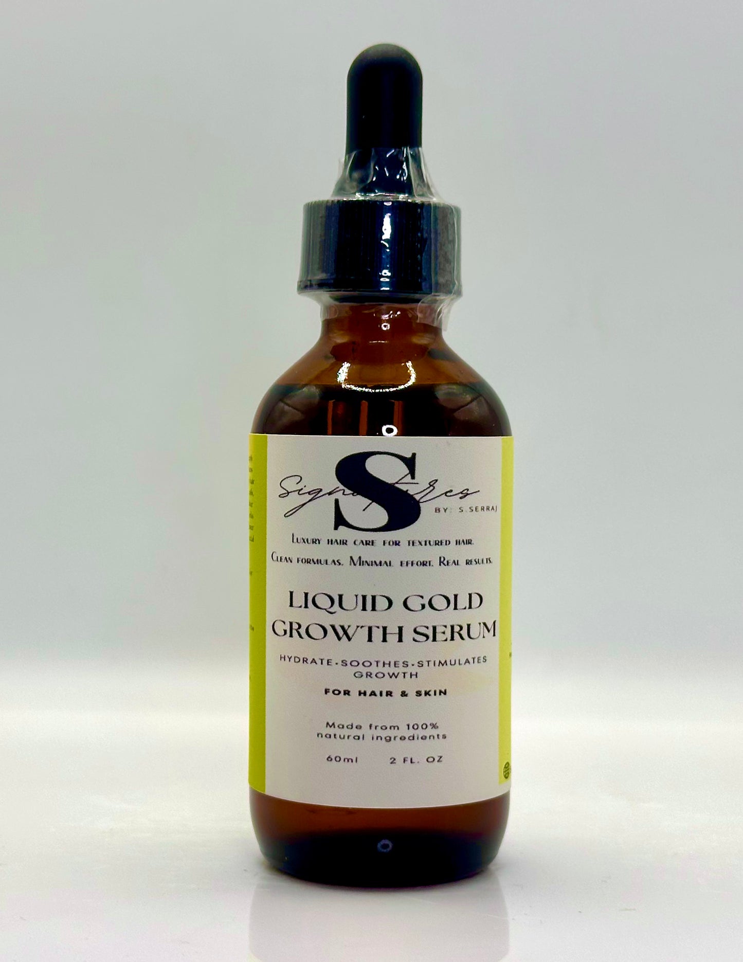 Liquid Gold Growth Serum — Hair & Beard