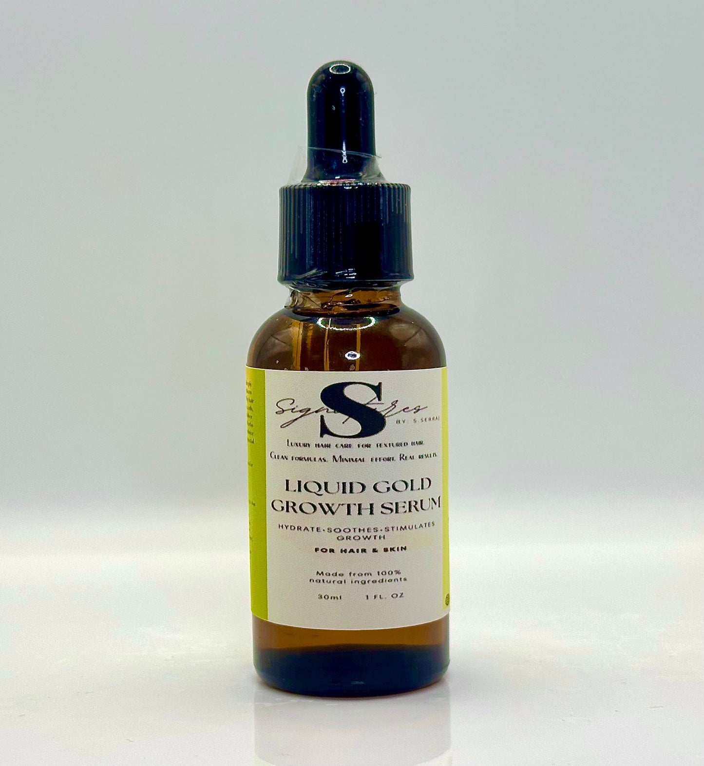 Liquid Gold Growth Serum — Hair & Beard